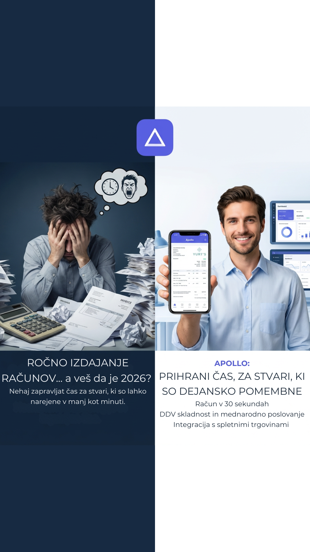 Apollo Facebook ad