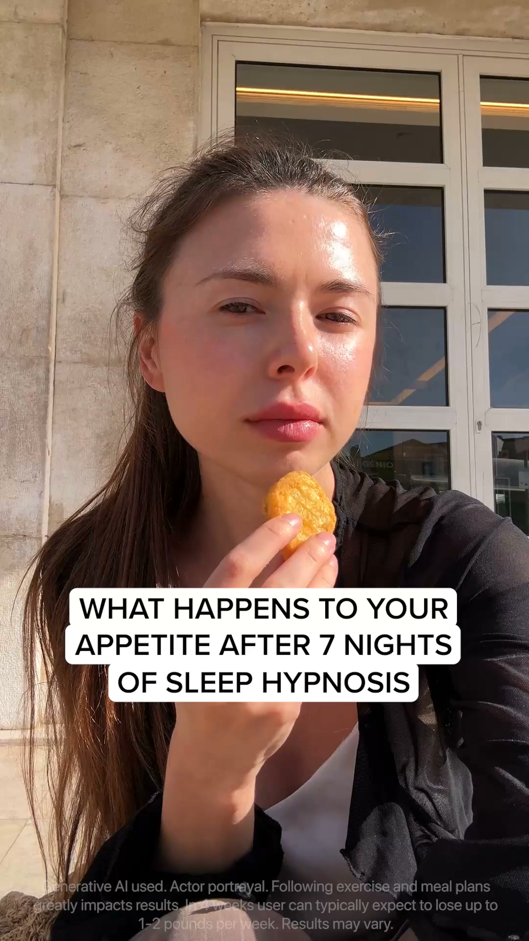 Kure for Hypnotherapy Facebook ad: Press play. Close your eyes. Change everything