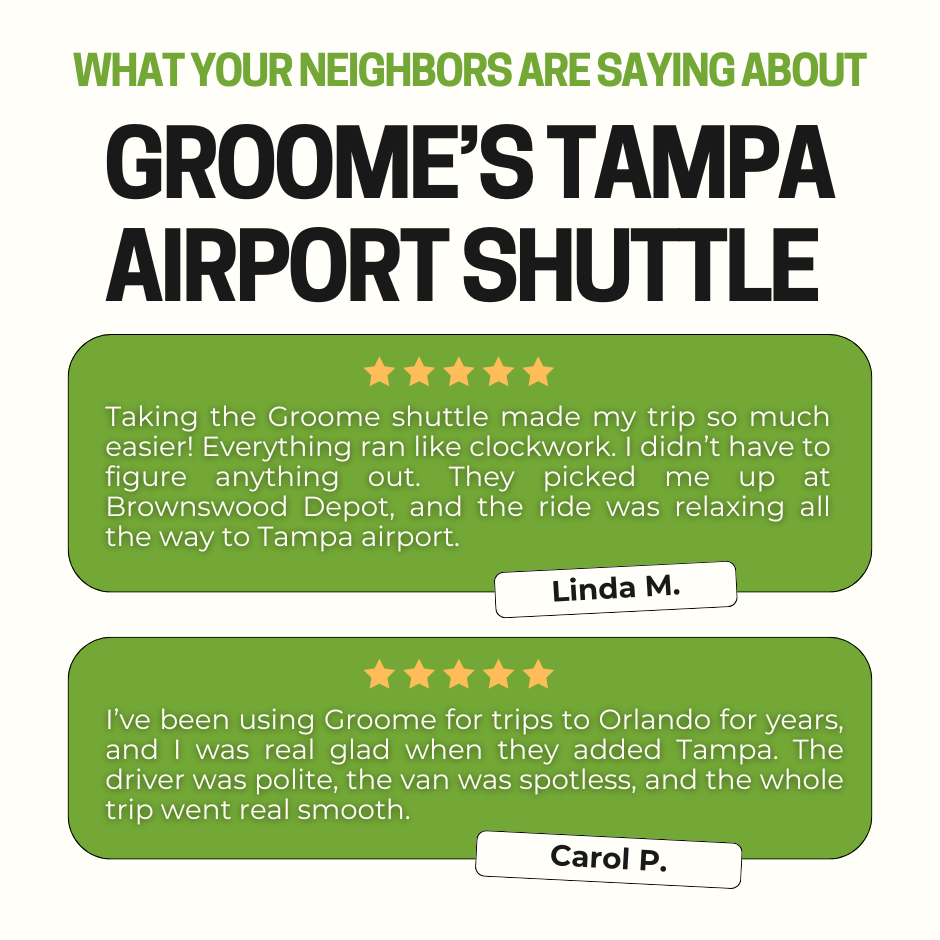 Groome Transportation Facebook ad