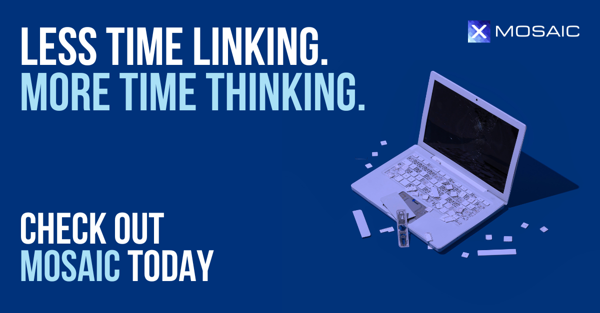 Overheard on Wall Street Facebook ad: Start modeling faster with Mosaic today
