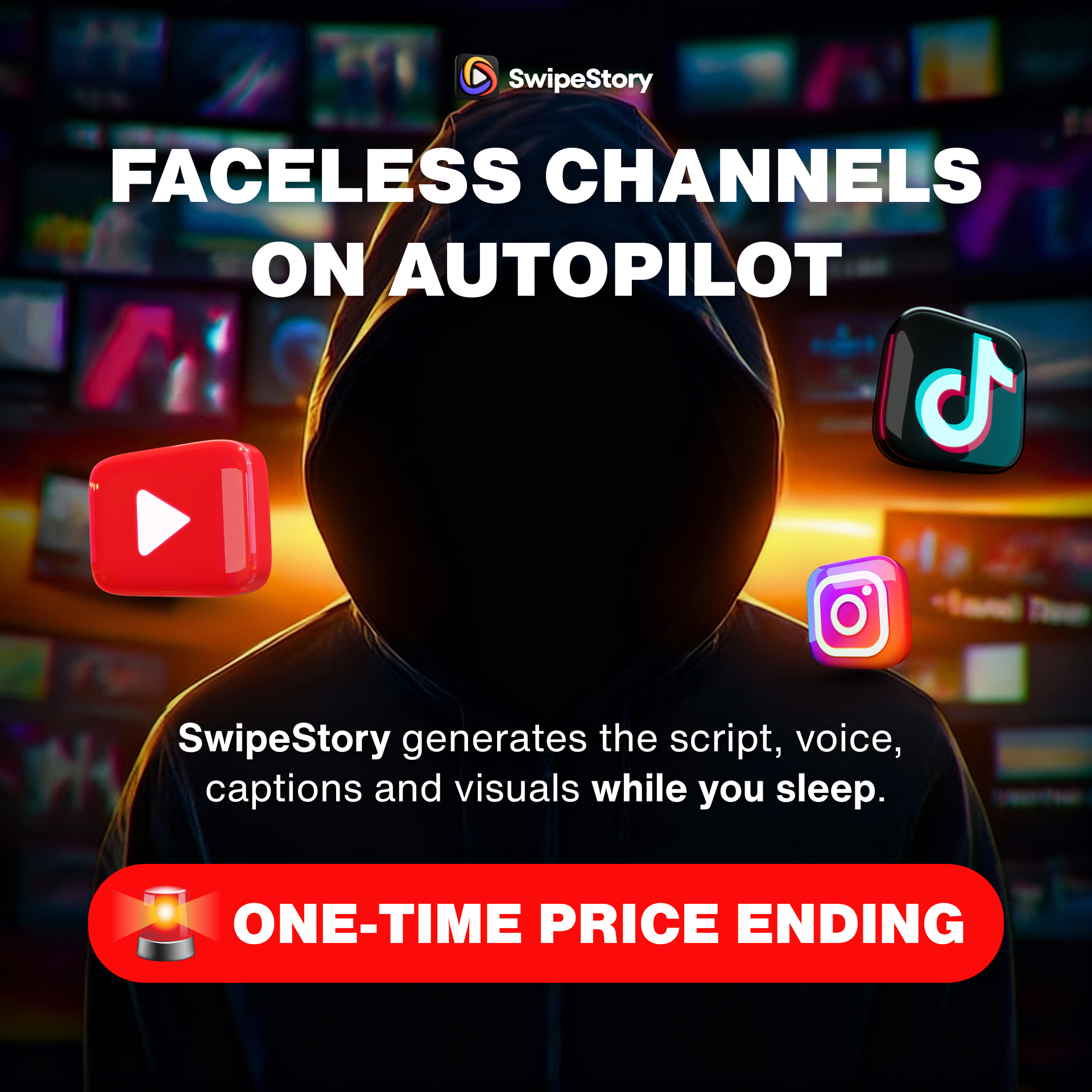 Swipe Story Facebook ad