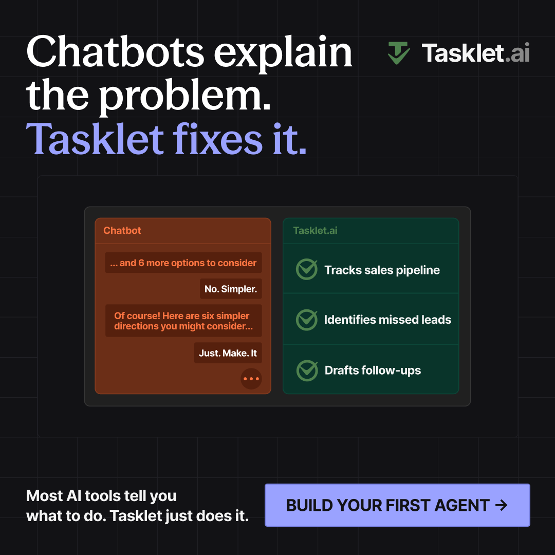 Tasklet Facebook ad