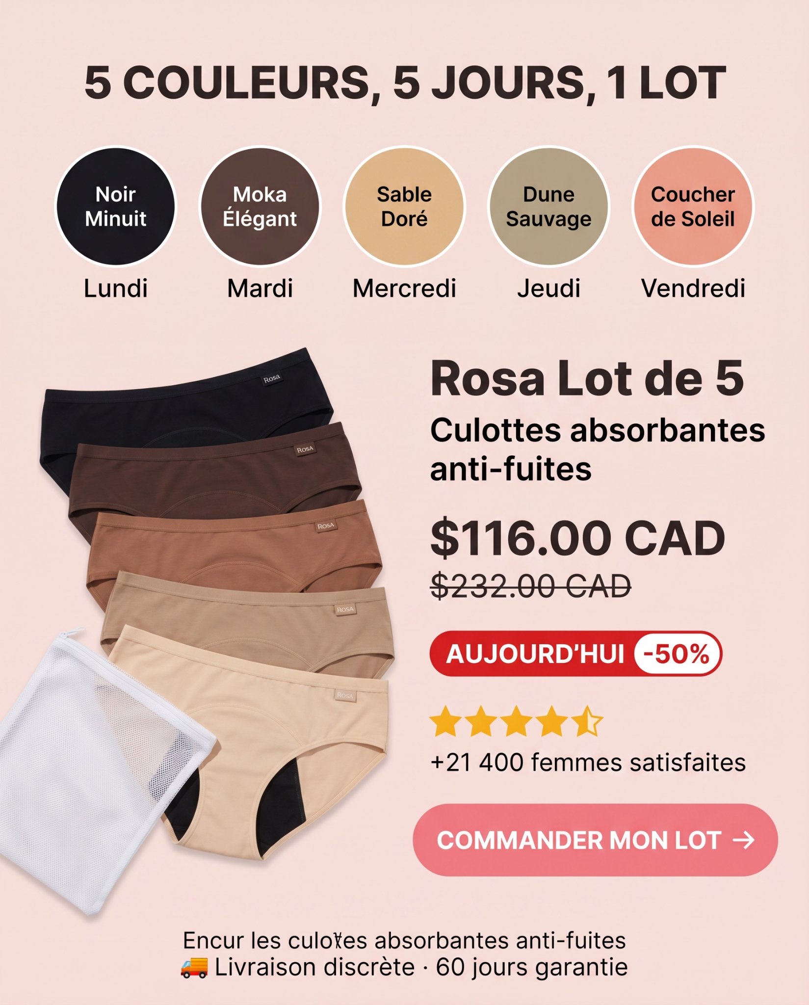 Rosa Facebook ad