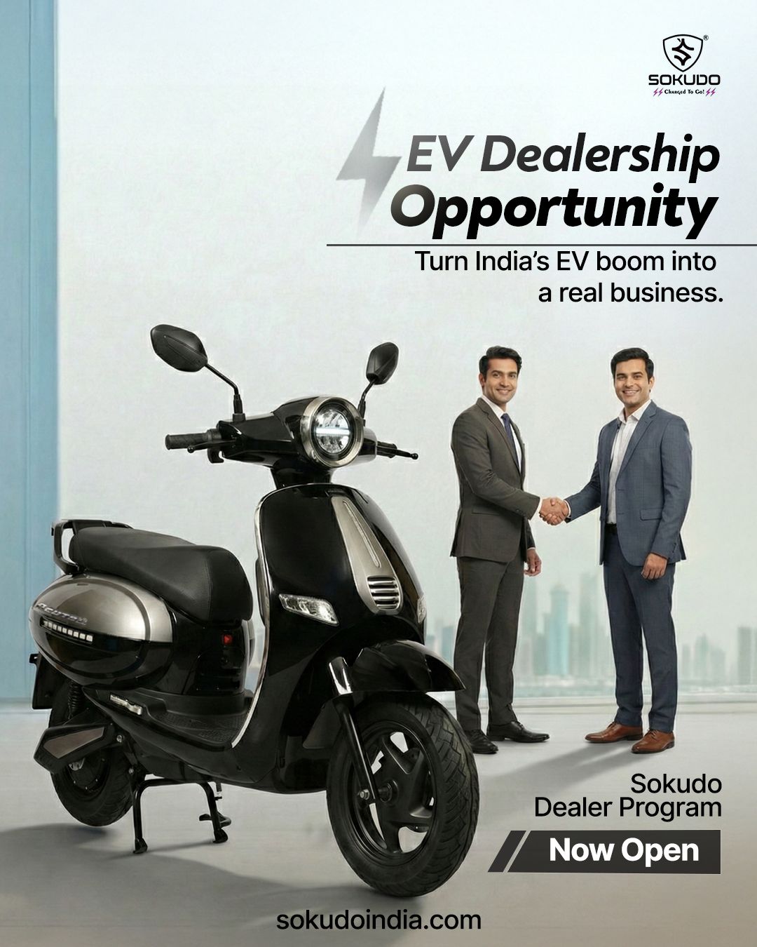 Sokudo Electric India Facebook ad