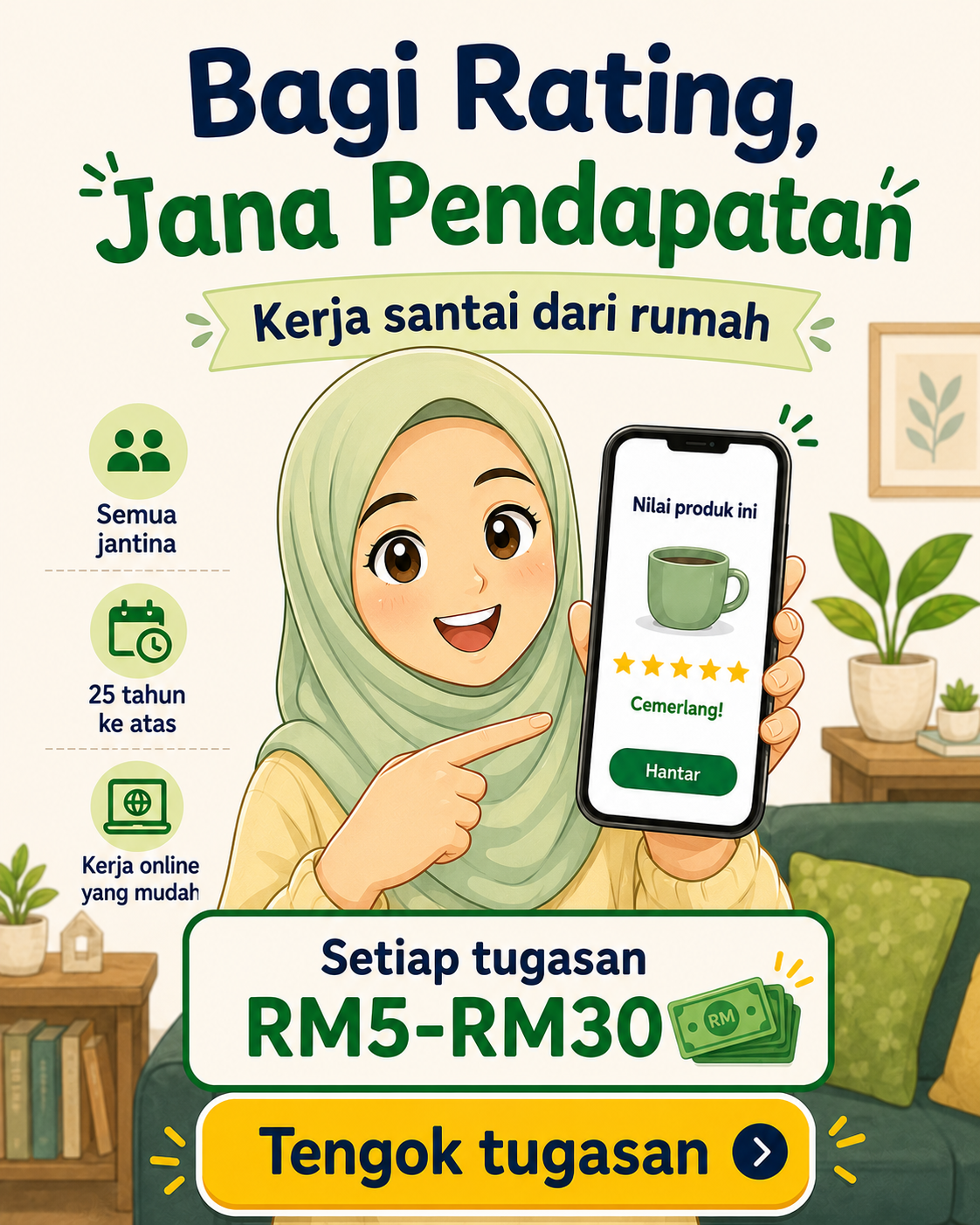 EBUDPumghf9 Facebook ad: Jom Sertai Kami - Peluang Kerja Fleksibel
