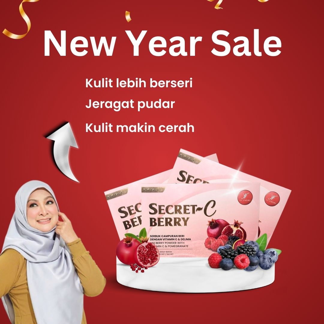 Secret-C Berry HQ Facebook ad: Jom mulakan tahun baru dengan muka yang cantik