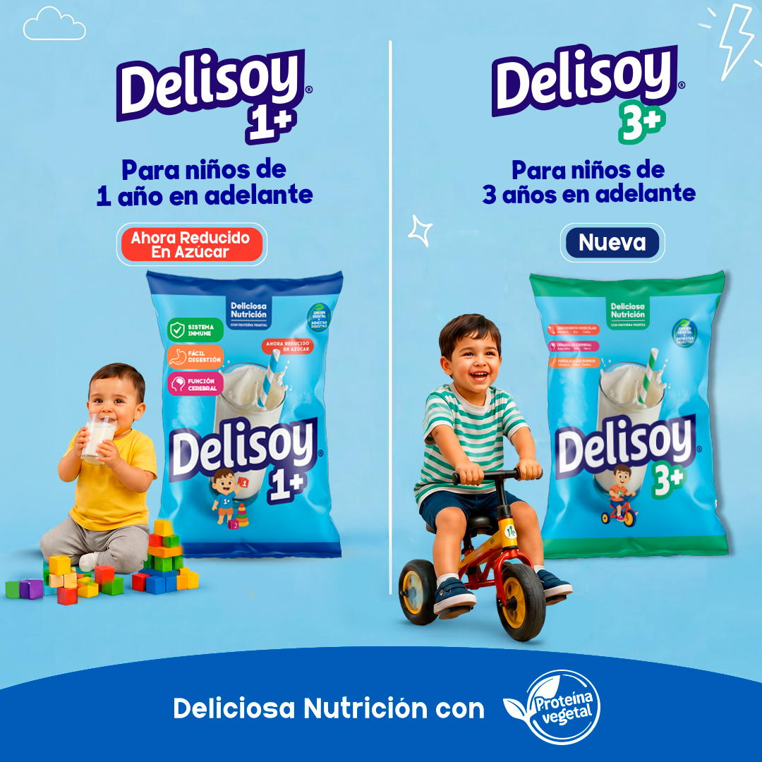 Delisoy Centroamérica Facebook ad: Deliciosa Nutrición