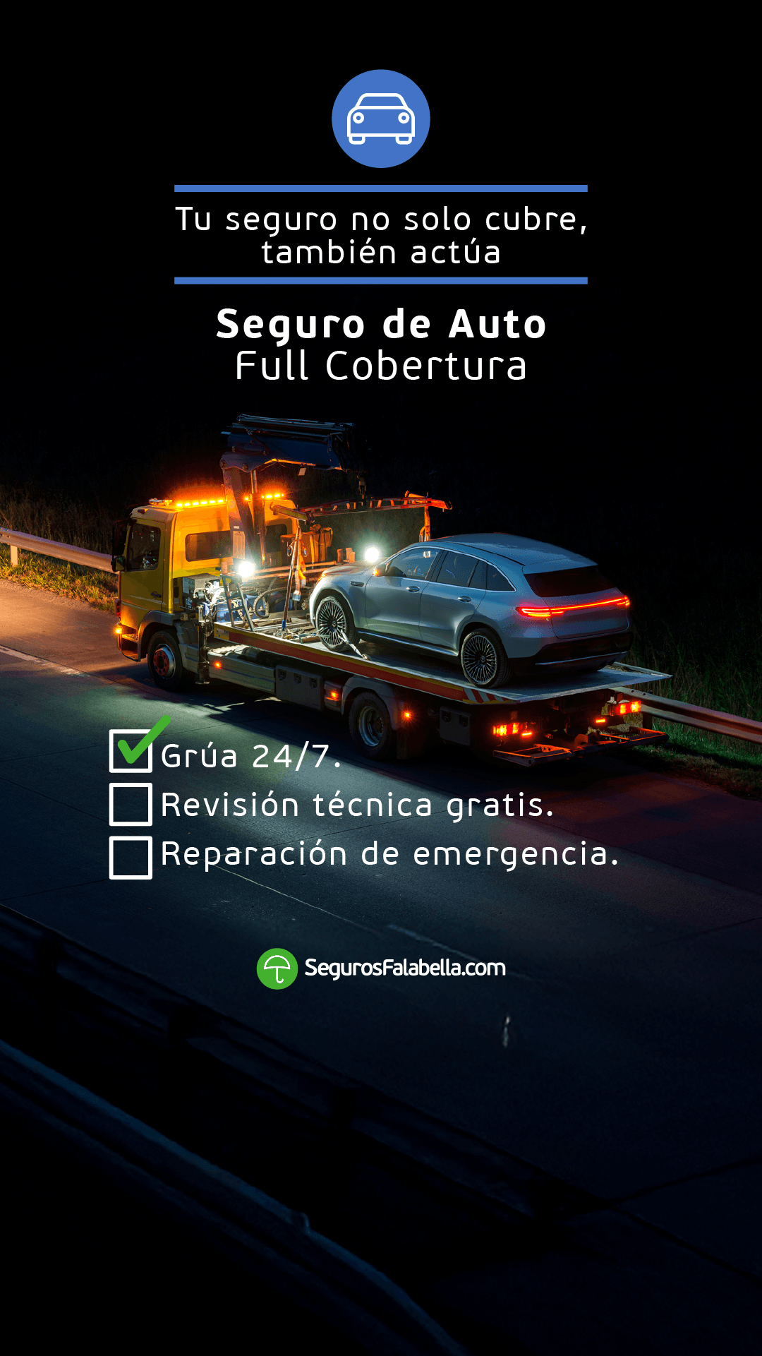Seguros Falabella Chile Facebook ad