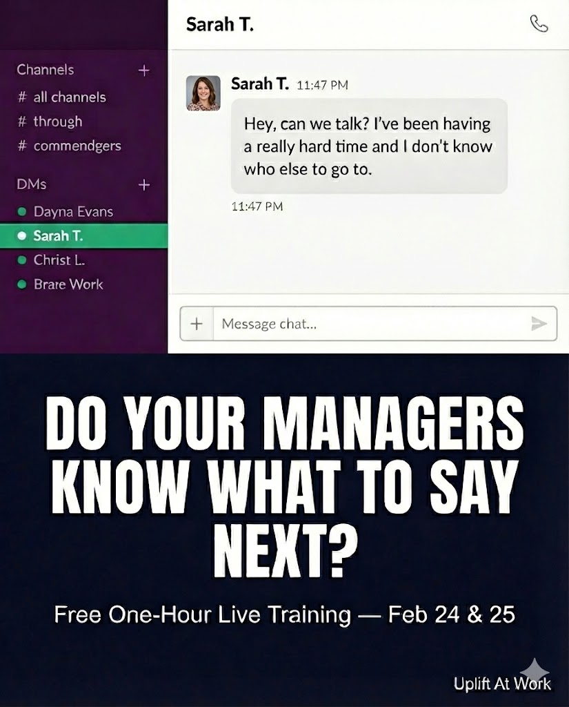 Youth Era Facebook ad: Mental Health at Work