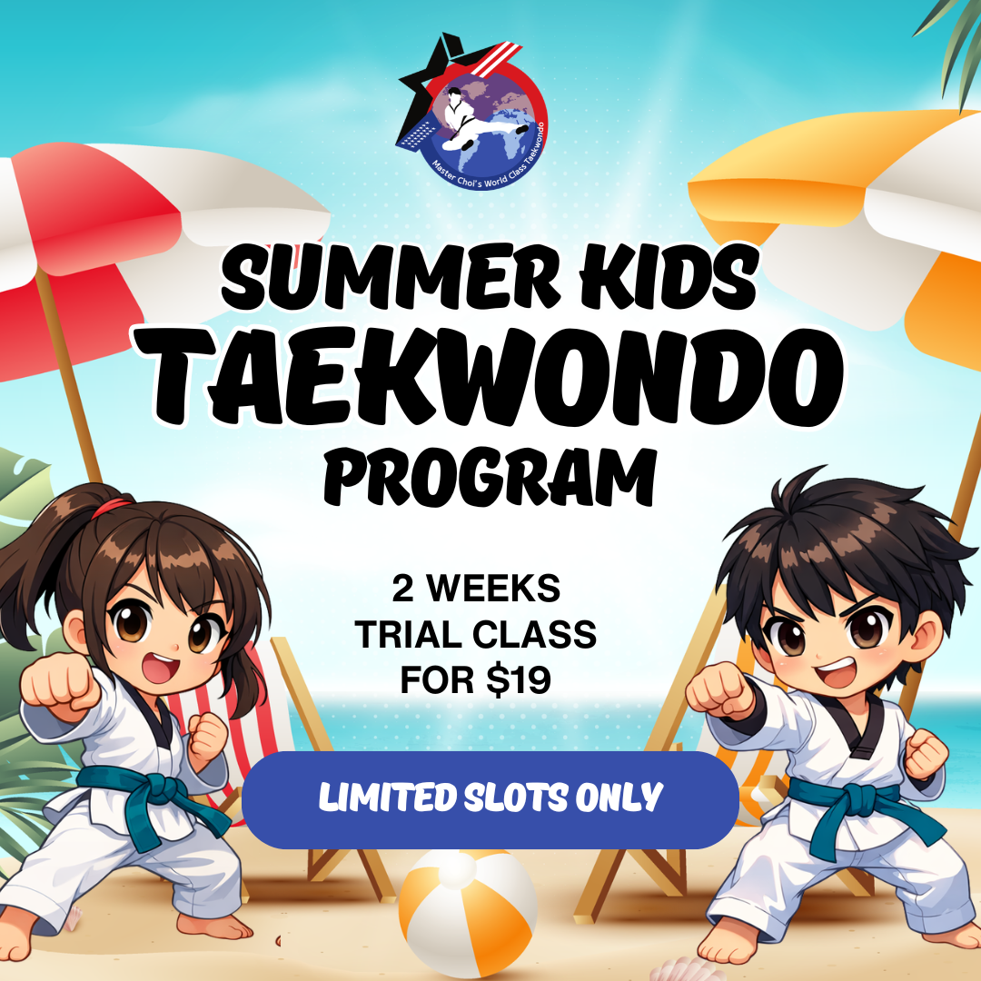 Master Choi's World Class Taekwondo Facebook ad