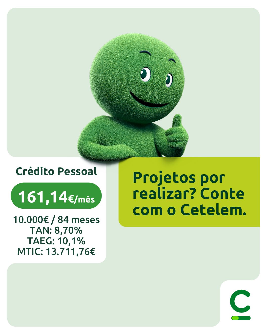 Cetelem Portugal Facebook ad