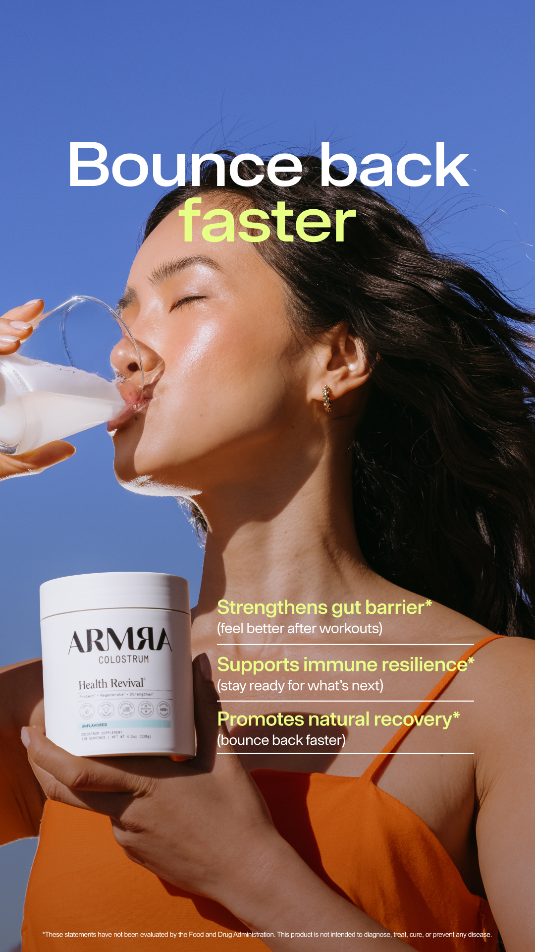 ARMRA Facebook ad