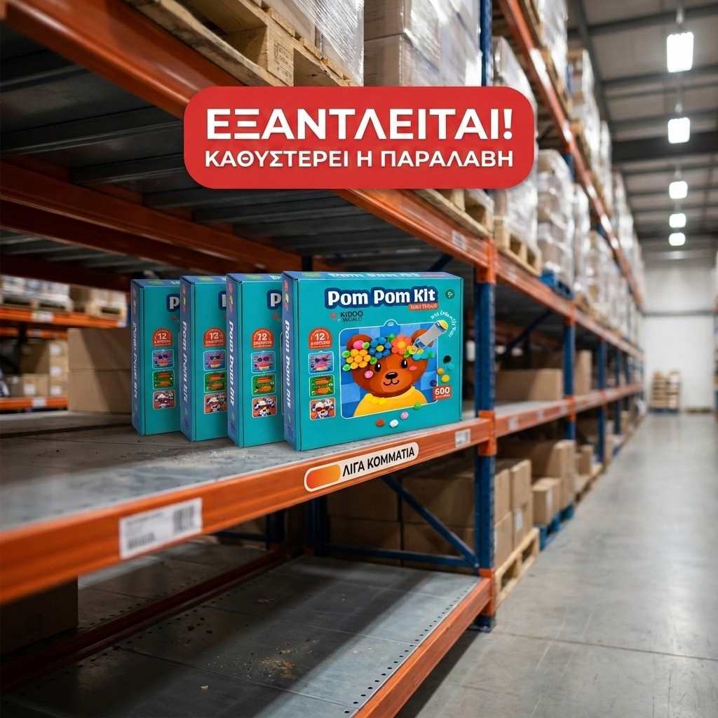 Sensory toys Facebook ad: ΛΥΠΟΜΑΣΤΕ ΠΟΛΥ!