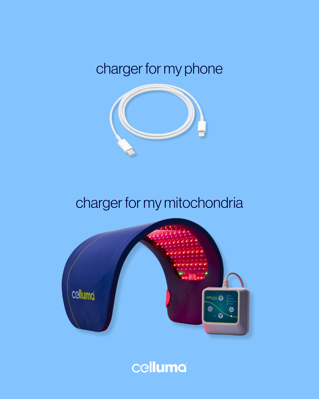 Celluma Light Therapy Facebook ad