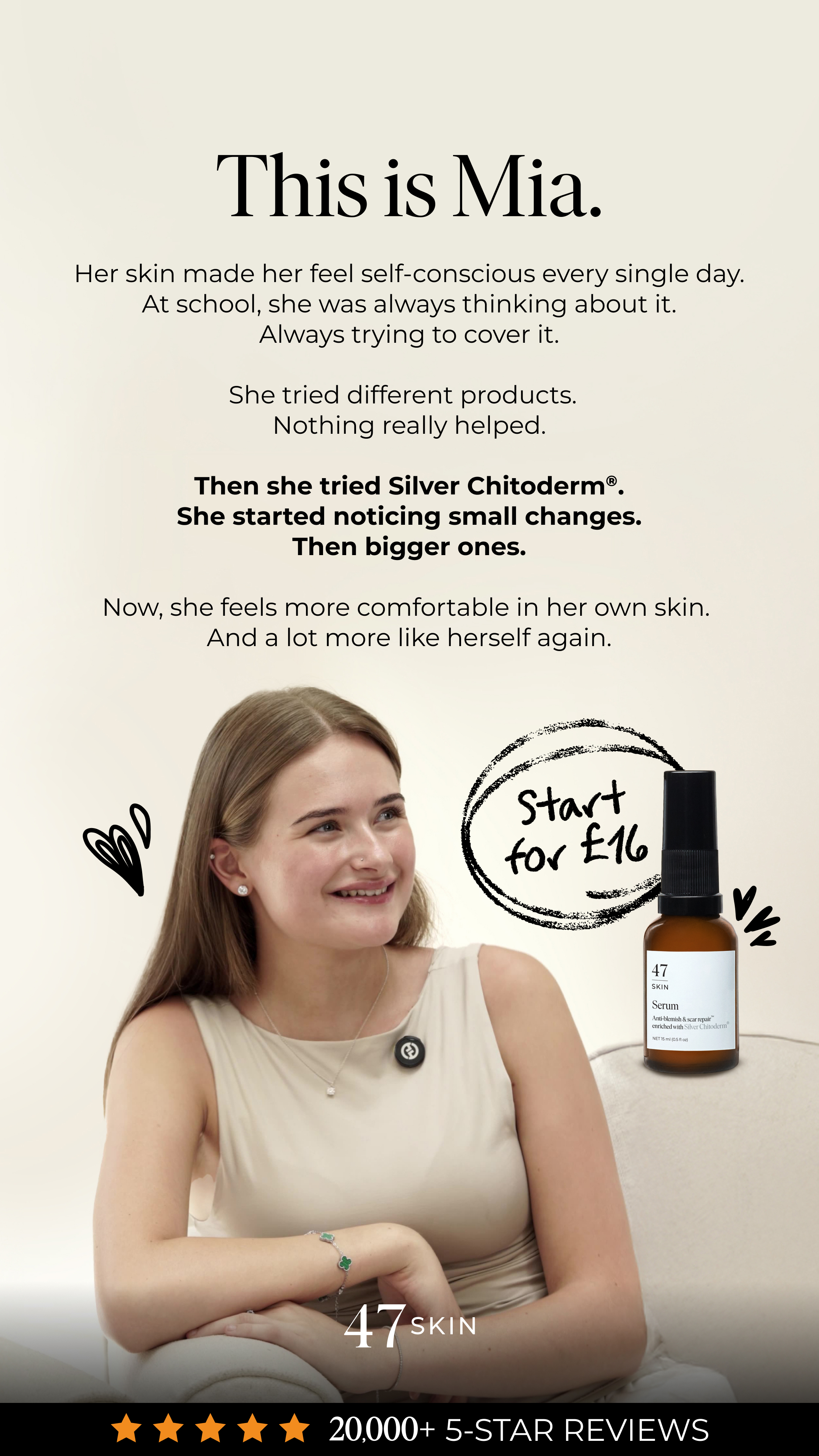 47Skin Facebook ad