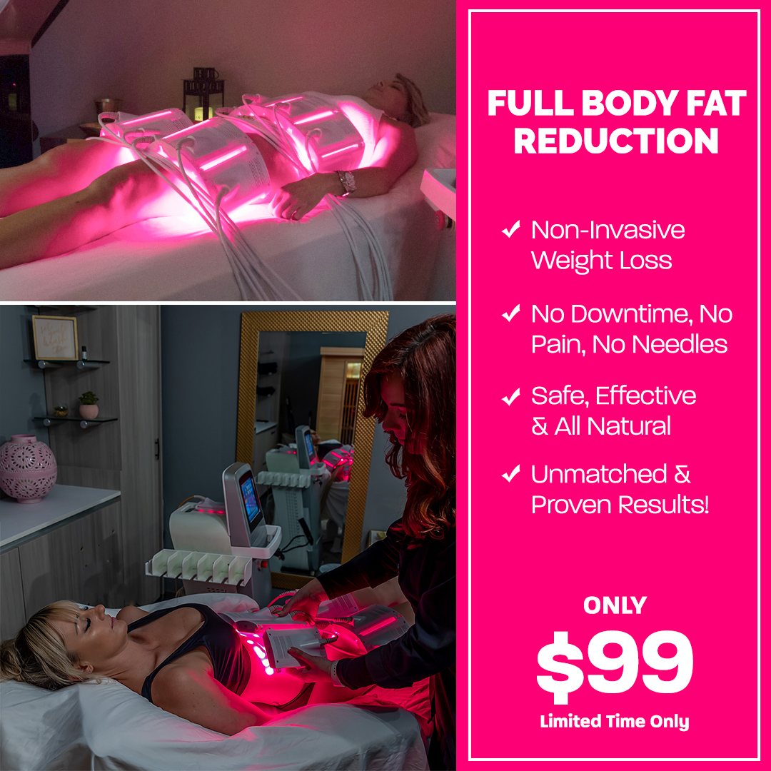 InfraSculpt Libertyville Facebook ad: $99 Weight Loss Promo