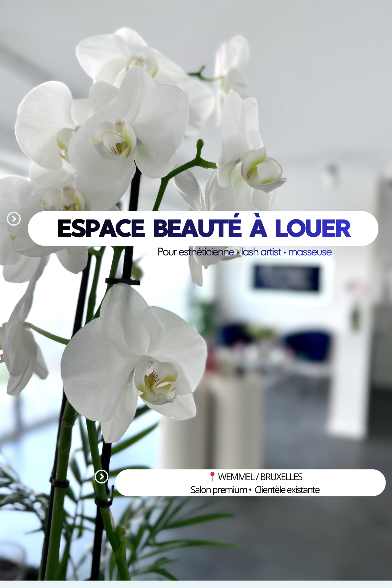 L'Essence Beauté Facebook ad: Vous cherchez un espace élégant pour développer votre…