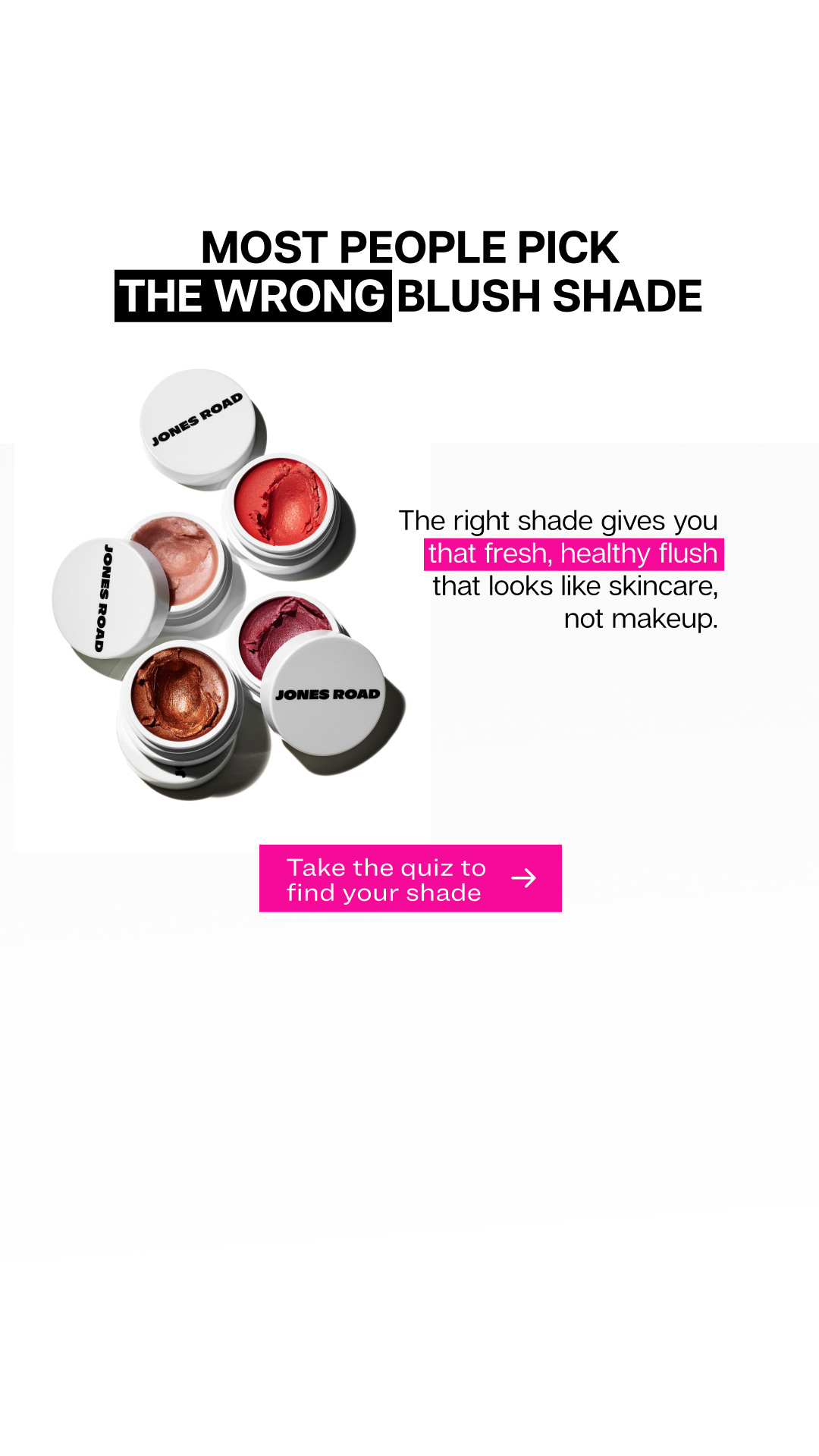 Jones Road Beauty Facebook ad