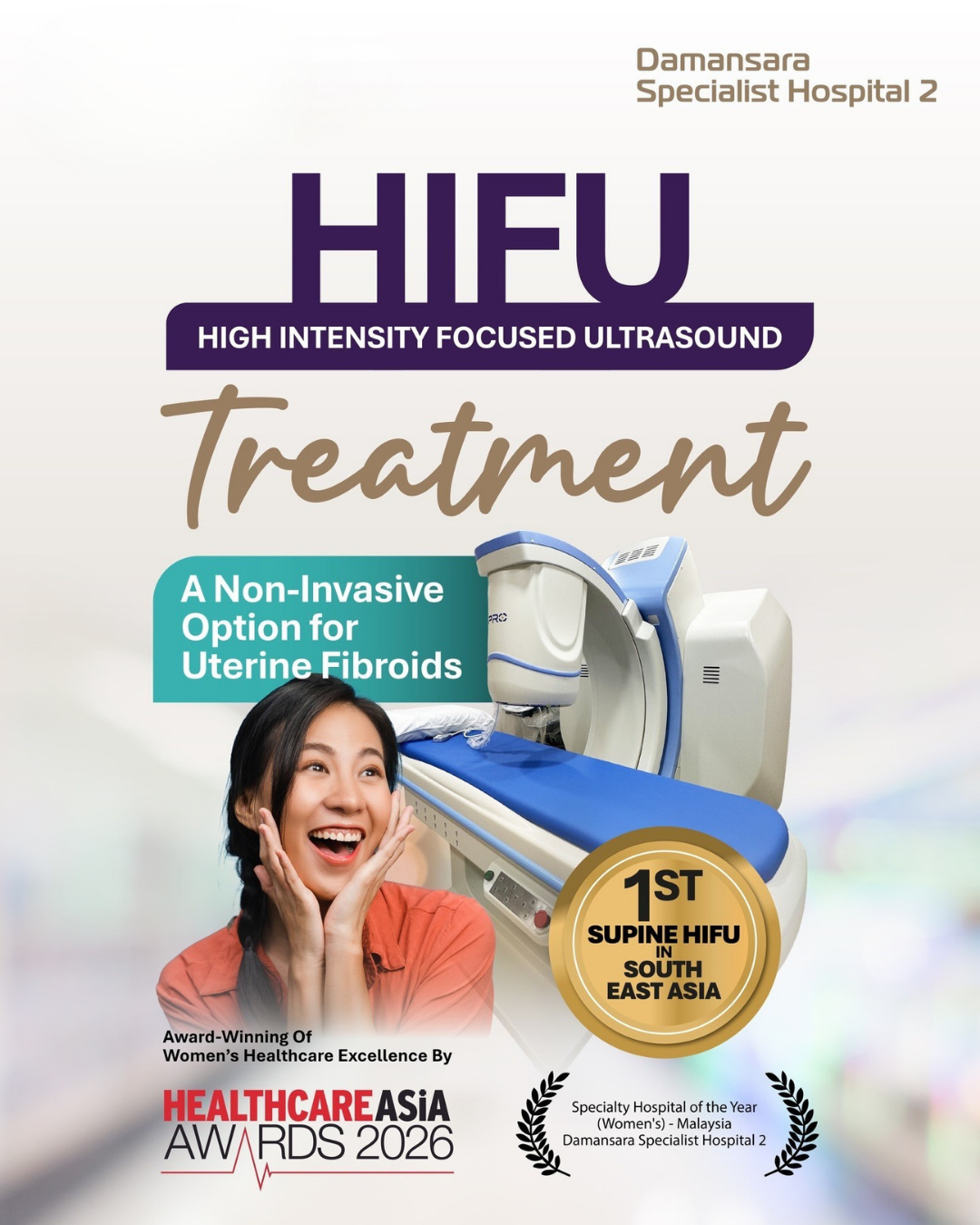 KPJ Healthcare Berhad Facebook ad: Experiencing heavy or irregular periods, pelvic…
