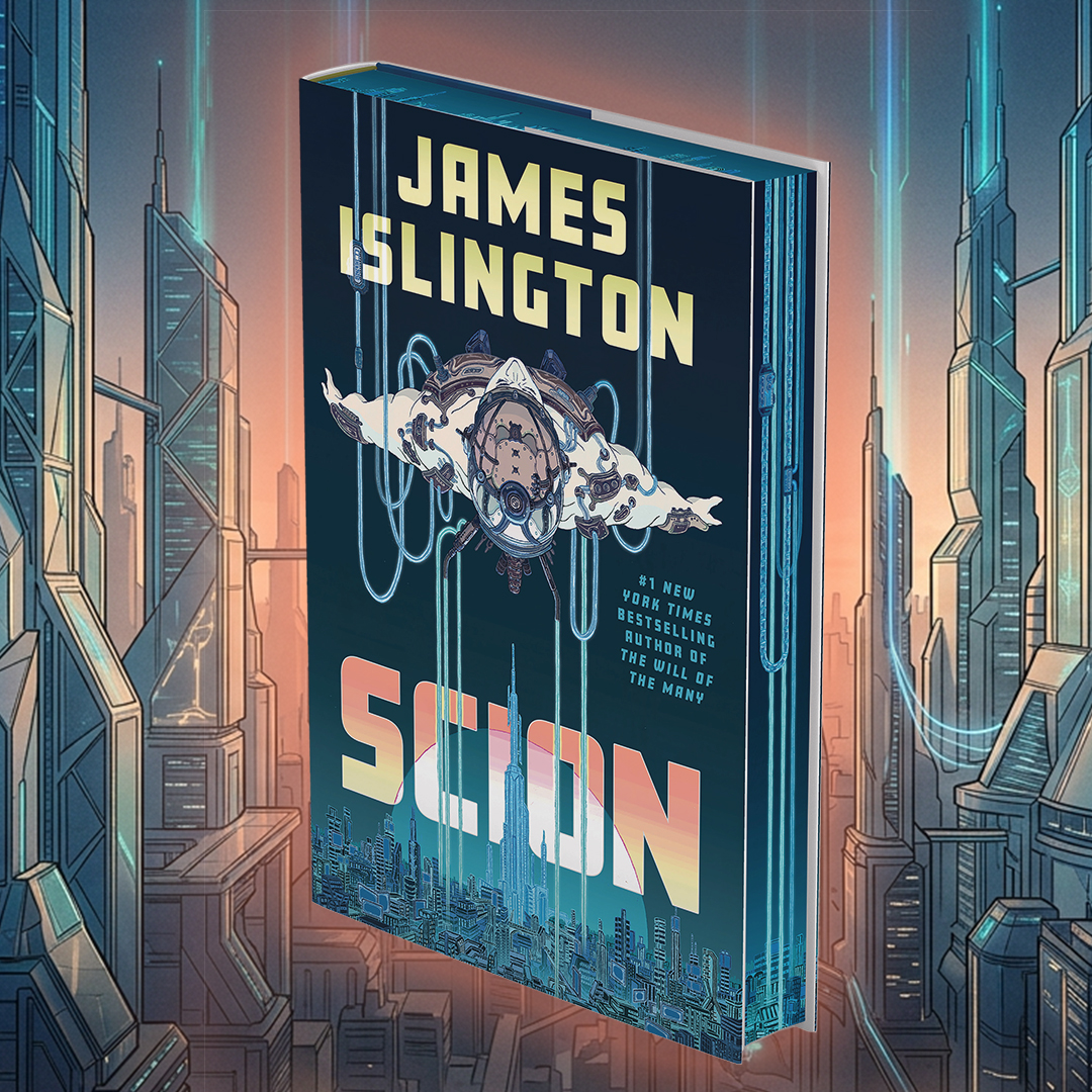 Saga Press Books Facebook ad: The Cyberpunk Thriller Everyone's Raving About
