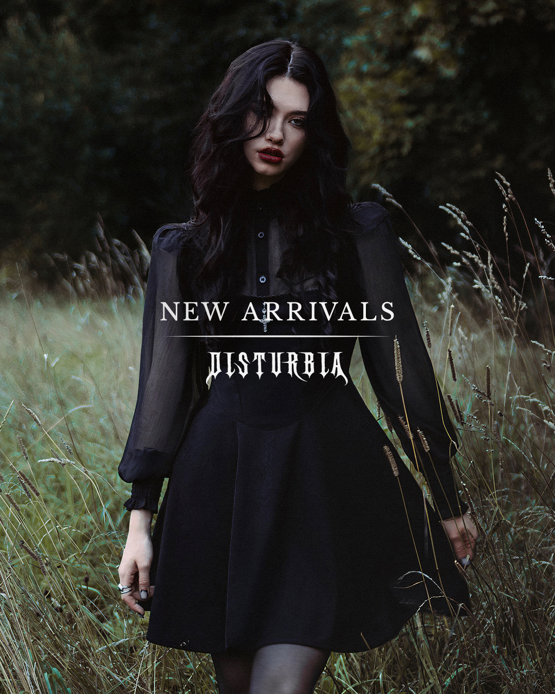 Disturbia Facebook ad: Shop New Arrivals