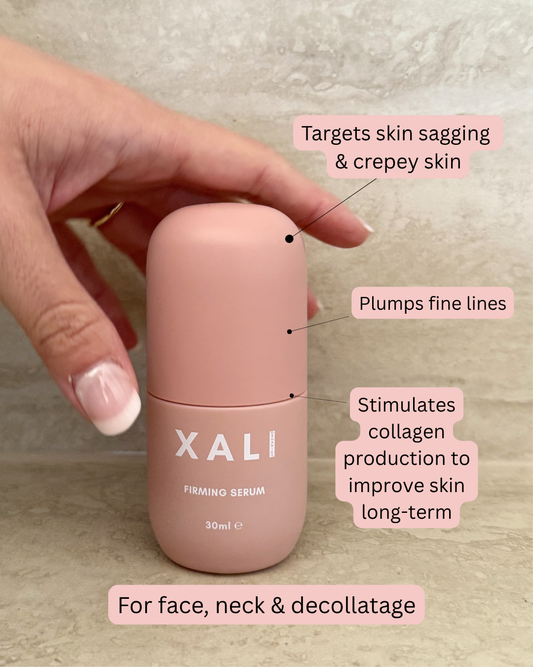Xali Organics Facebook ad