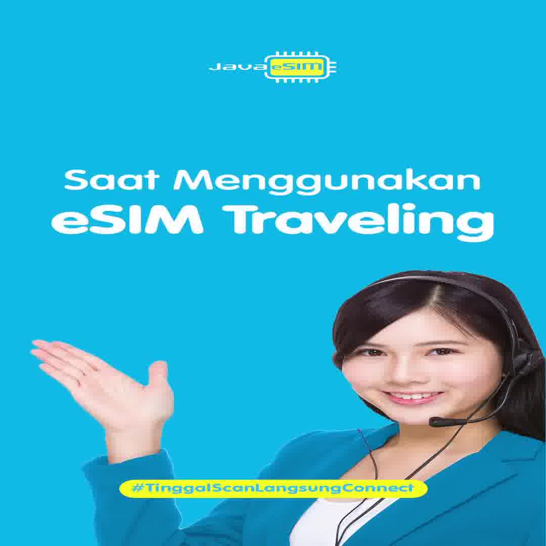 JavaeSim Facebook ad: TRAVELING KE LUAR NEGERI TANPA SIM CARD TANPA…