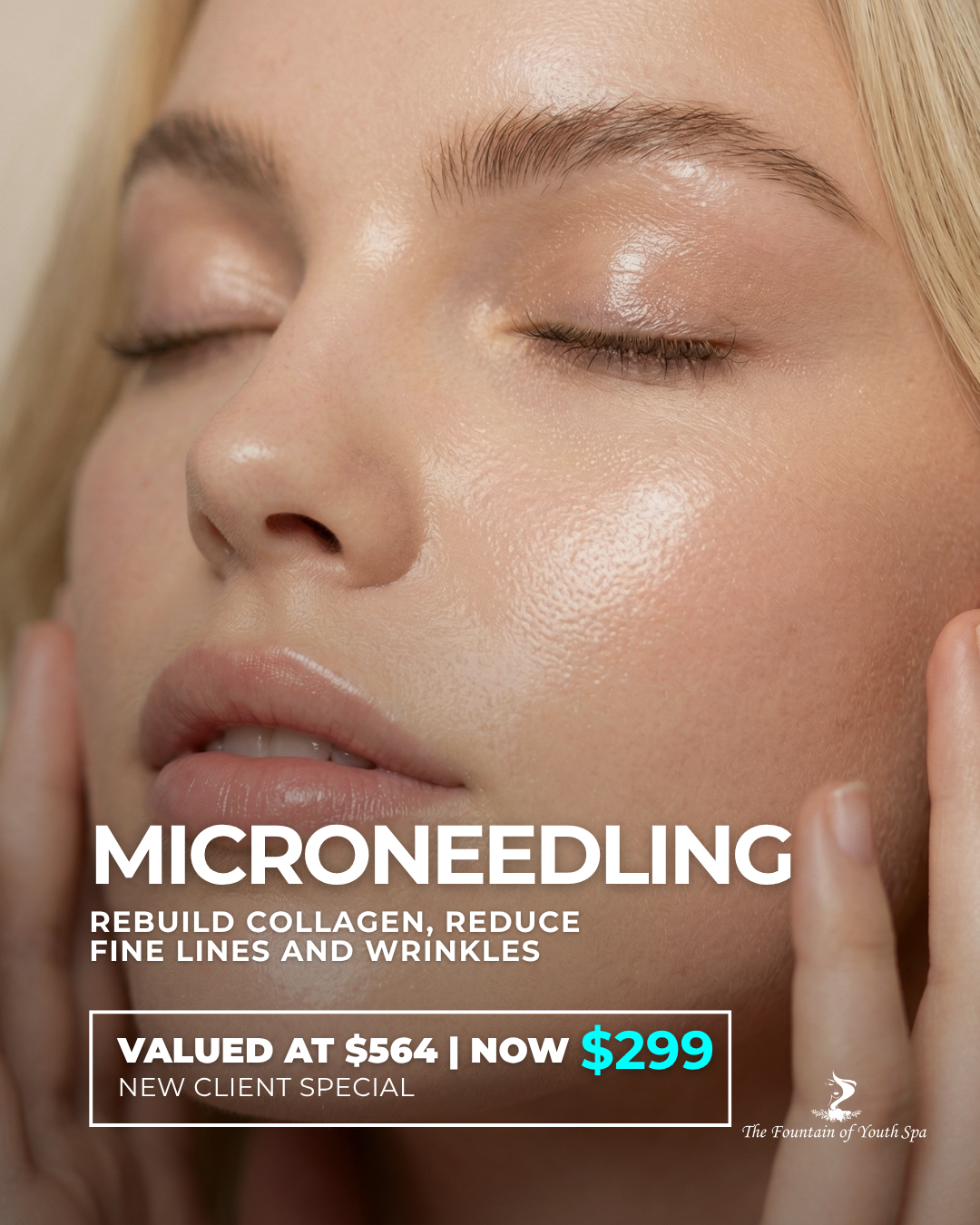 Thefoyspa Facebook ad: Tighten and Smooth Your Face