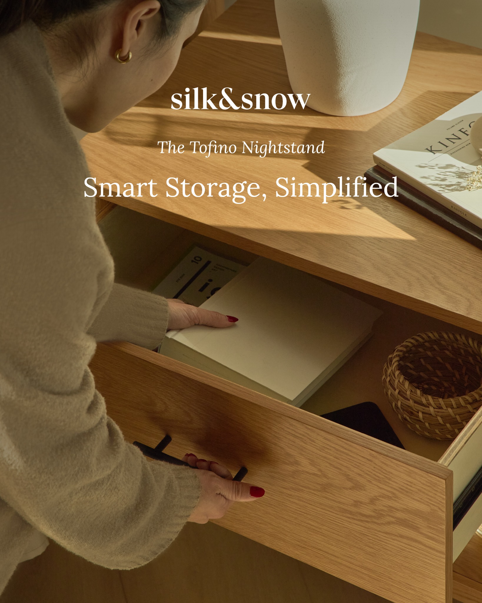 Silk and Snow Facebook ad