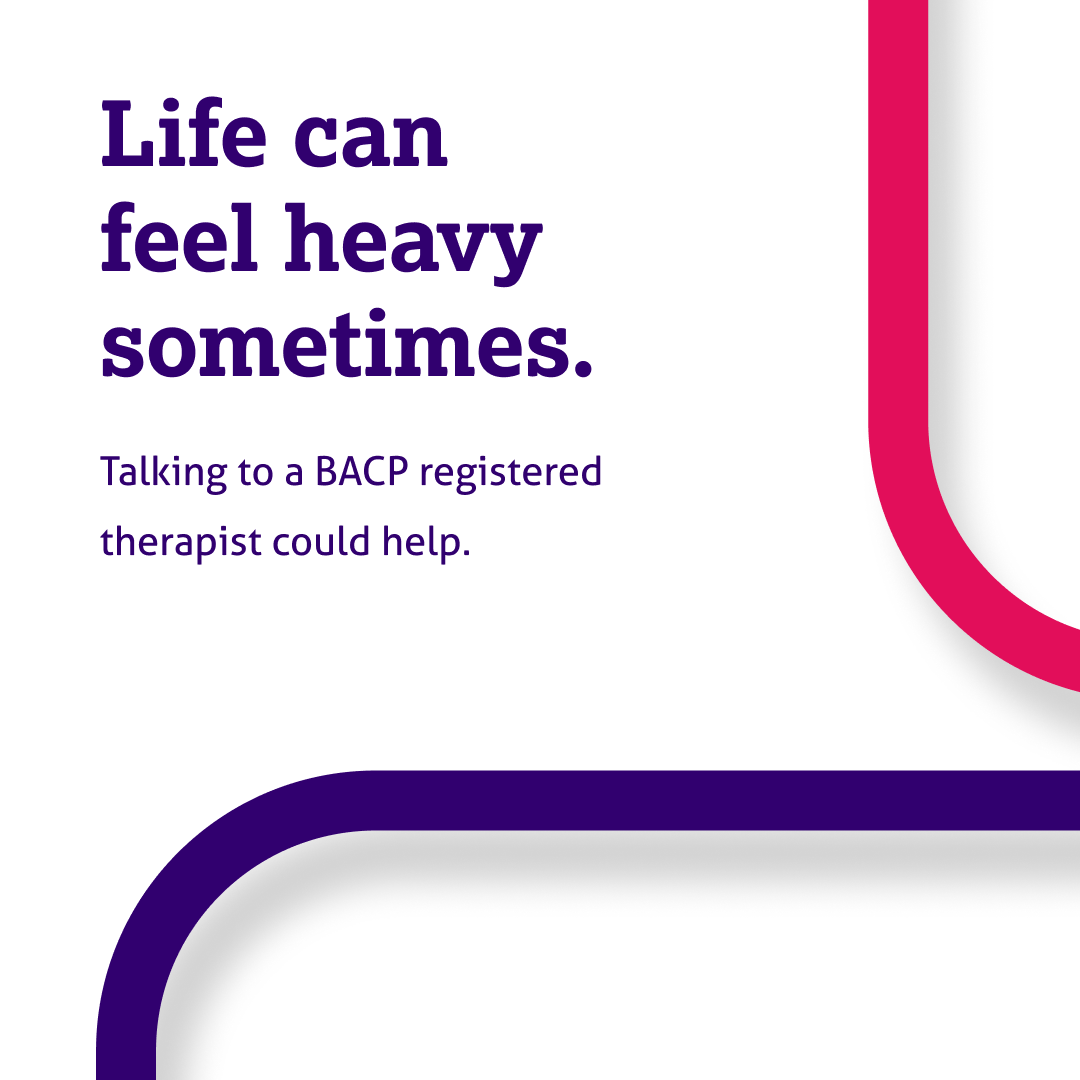 British Association for Counselling and Psychotherapy Facebook ad