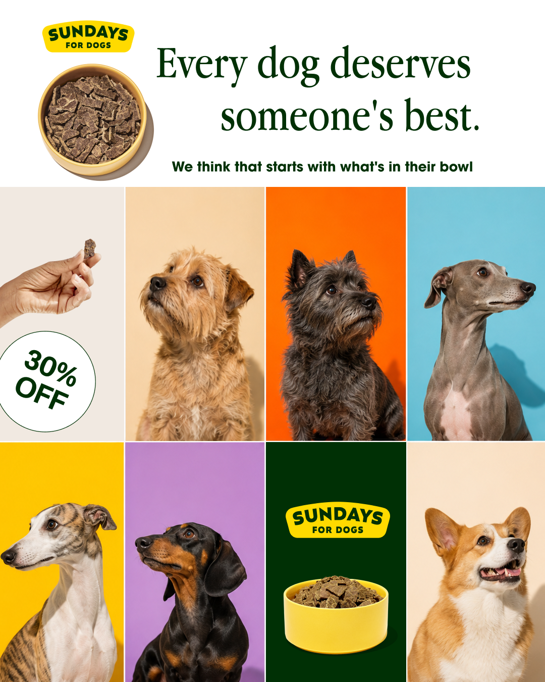 Sundays Facebook ad