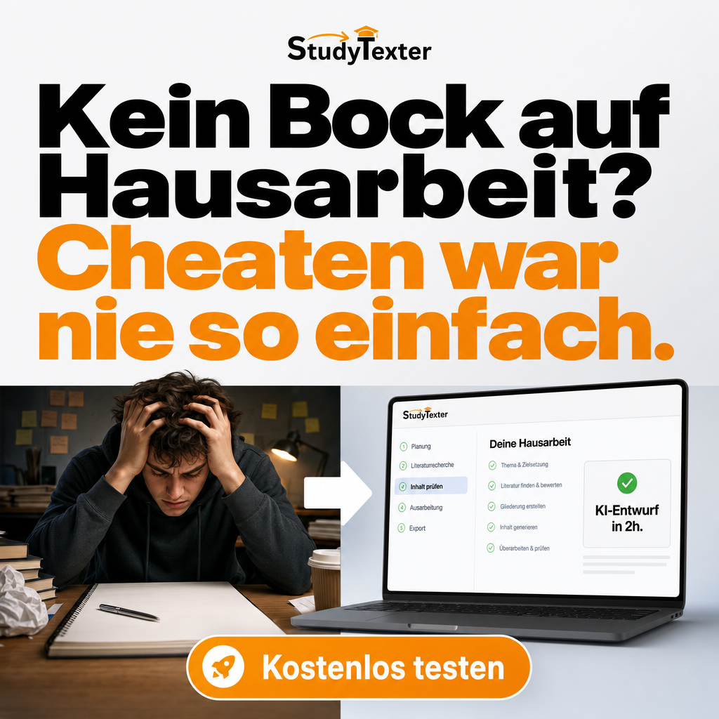 StudyTexter.de Facebook ad