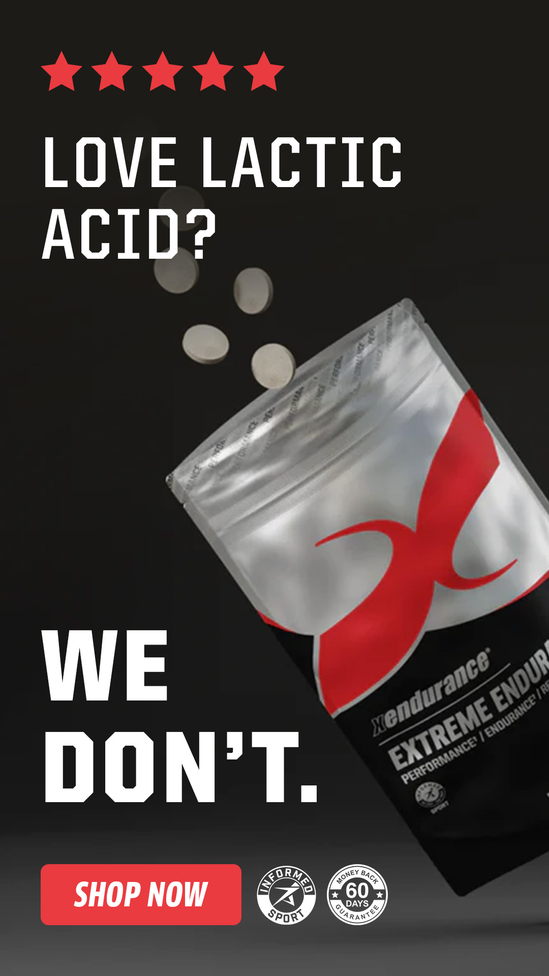 Xendurance Facebook ad