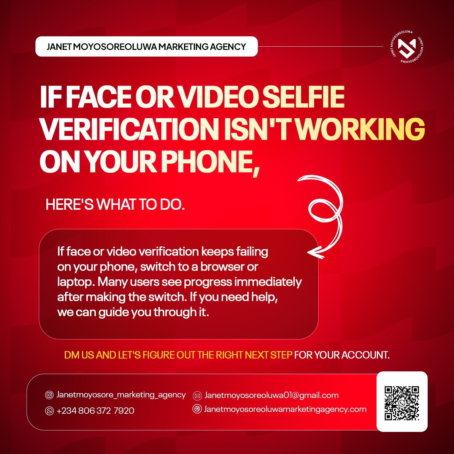 Janet Moyosoreoluwa Marketing Ag Facebook ad: This is one of the most common places…