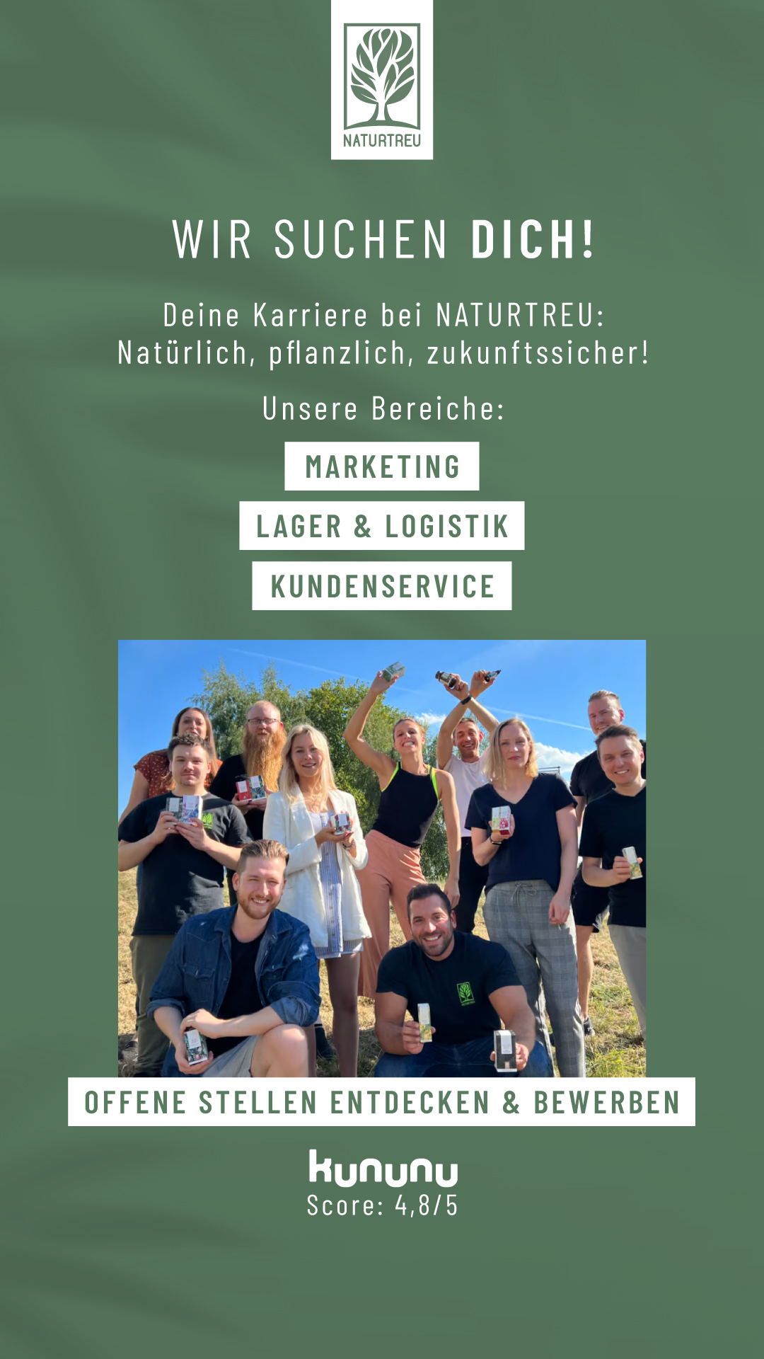 Naturtreu - Hochdosierte Vitamine und Mineralien Facebook ad