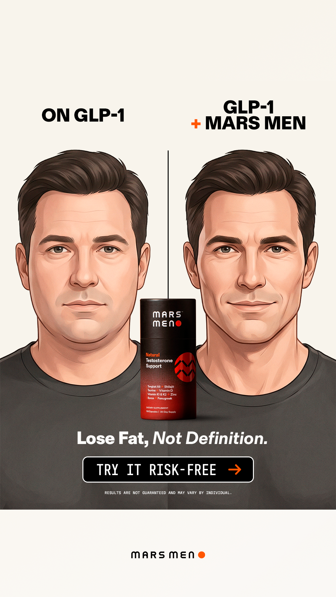 Mars Men Facebook ad