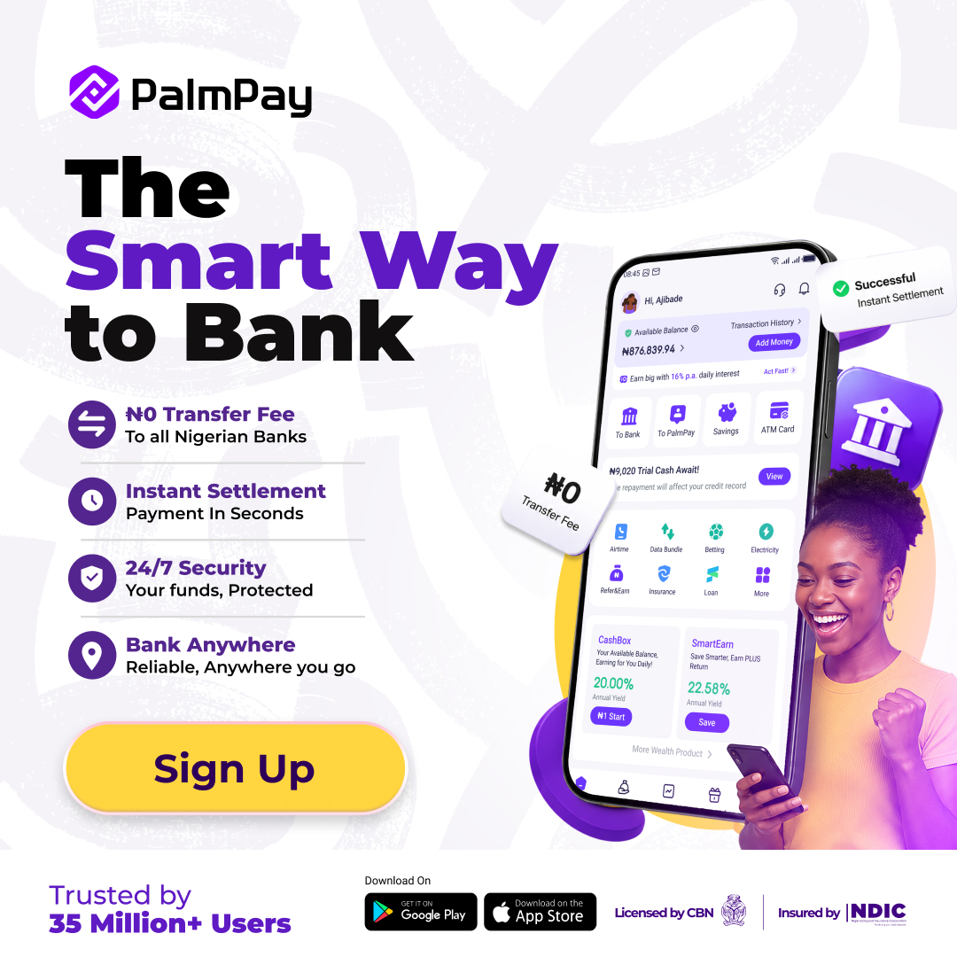 PalmPay - Transfers, Bills Facebook ad