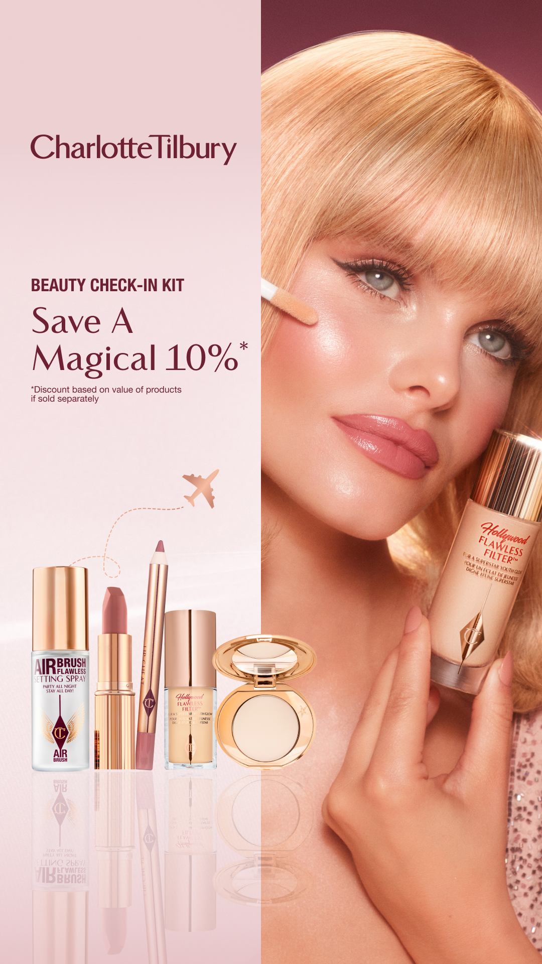 Charlotte Tilbury Facebook ad