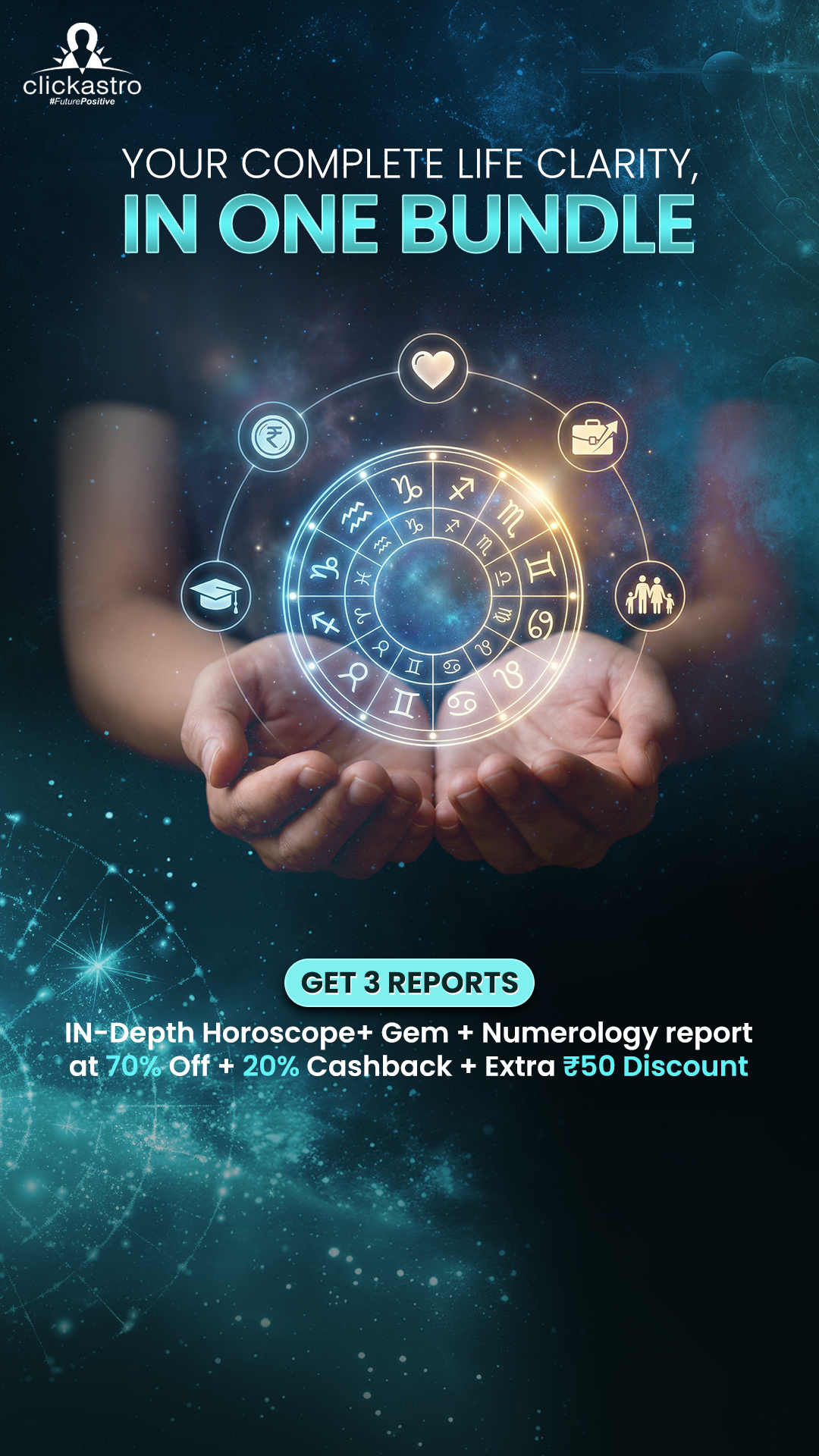 Clickastro Facebook ad