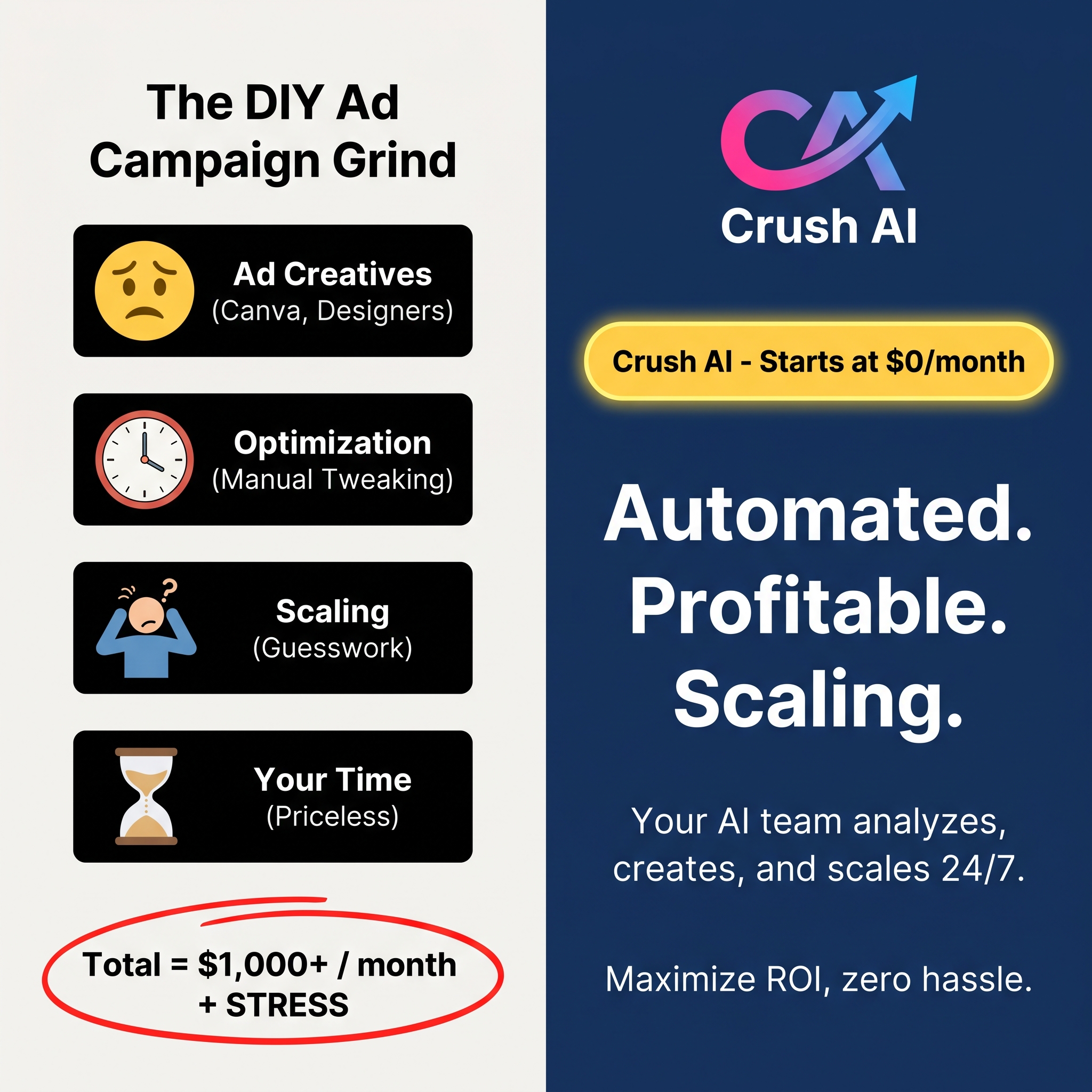 trycrush.ai Facebook ad