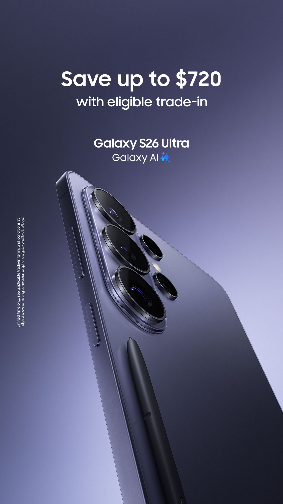 Samsung Facebook ad