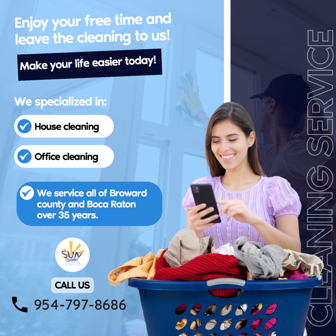 Sun Cleaning Inc Facebook ad