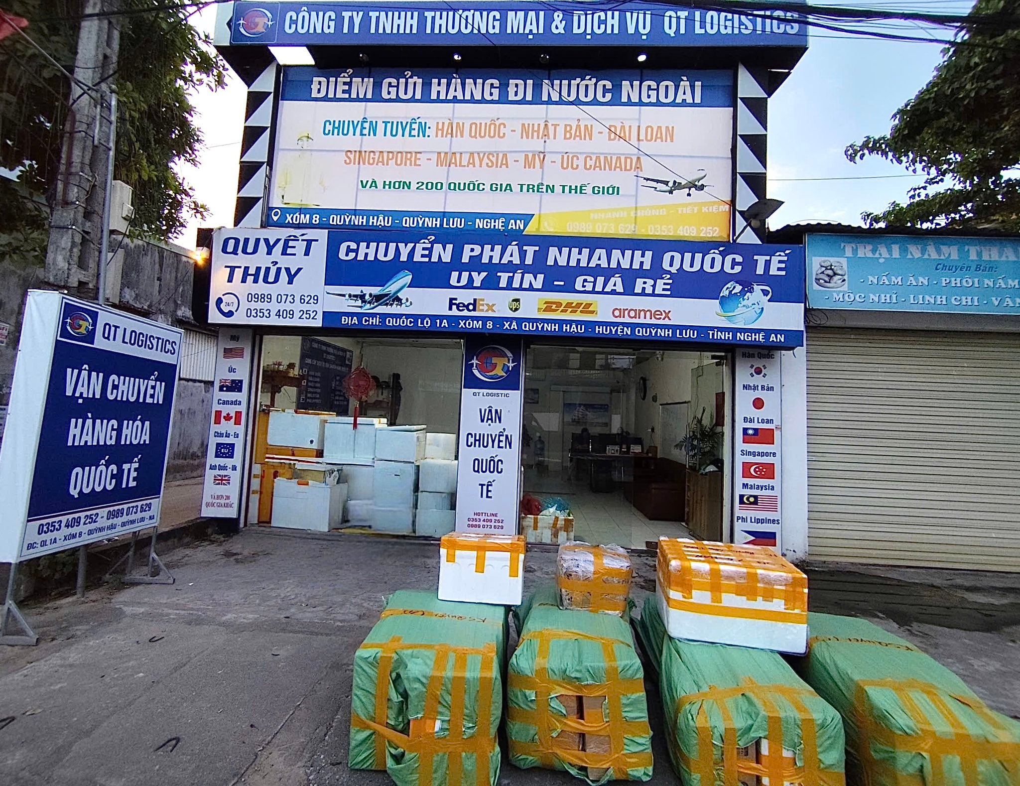 QT Logistics - Vận Chuyển Quốc Tế Uy Tín - Giá Rẻ Facebook ad: 𝗤𝗧 𝗟𝗢𝗚𝗜𝗦𝗧𝗜𝗖𝗦, 𝗚𝗨̛̉𝗜 𝗛𝗔̀𝗡𝗚 𝗤𝗨𝗢̂́𝗖…