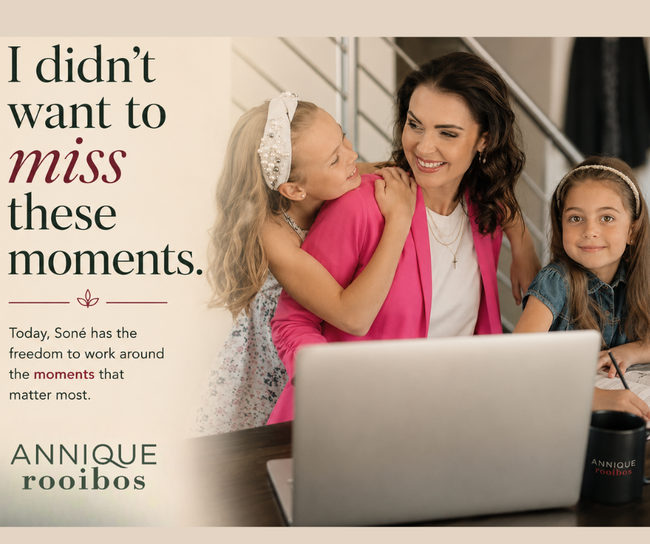 Annique Rooibos Home Office Facebook ad