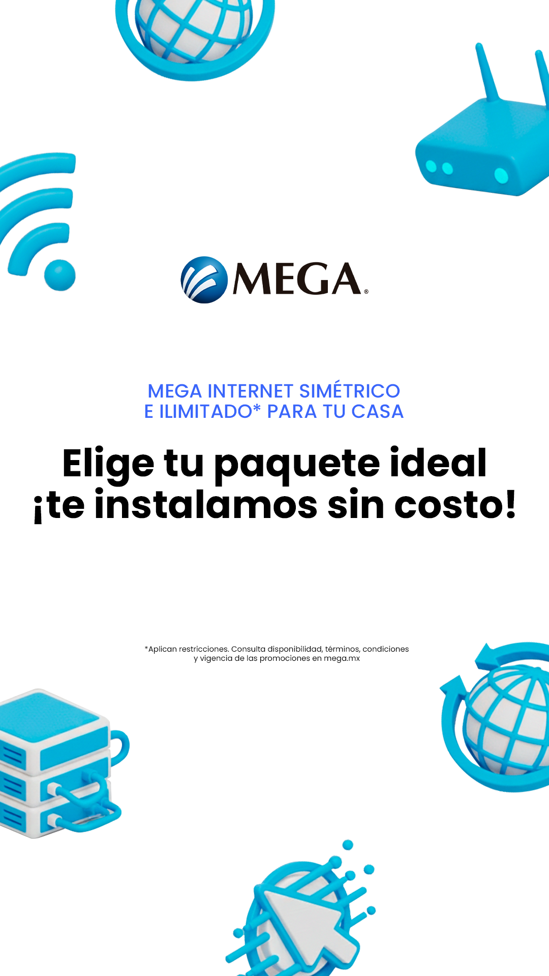 Megacable, Conectamos tu vida Facebook ad
