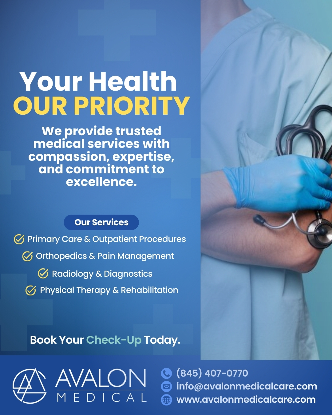 Avalon Medical Center Facebook ad