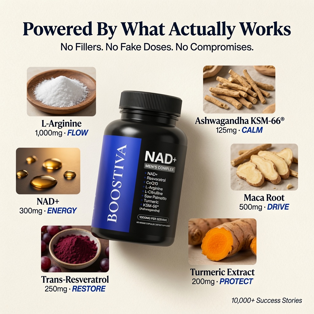 Daily Wellness Journal Facebook ad: The Men’s NAD+ Formula Everyone Is Talking About