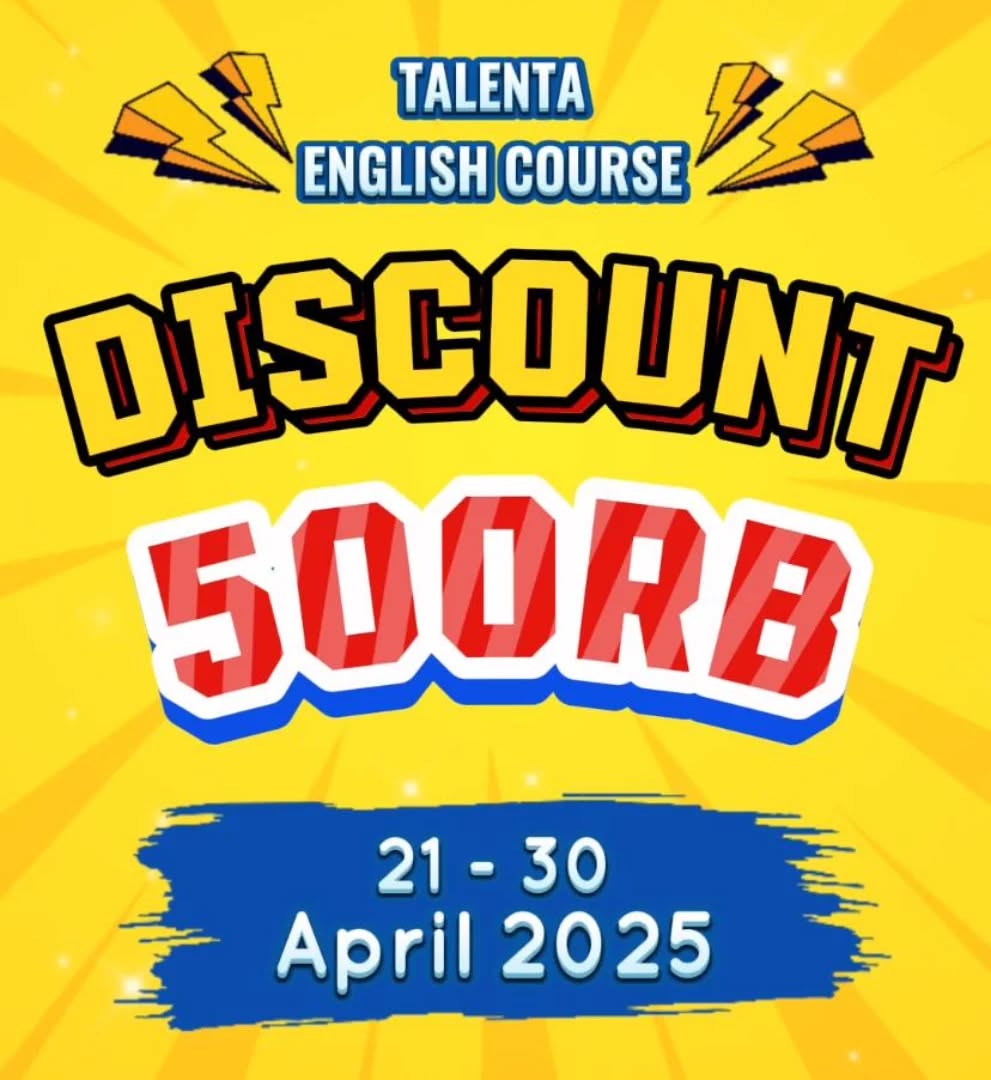 talentaenglishcourse_klpgading Facebook ad from Apr 25, 2025