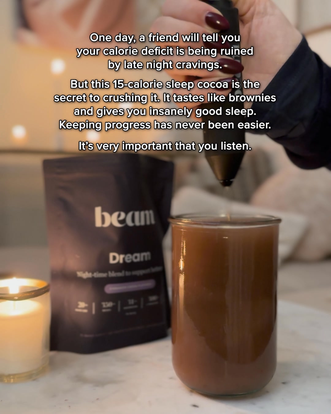 beam Facebook ad