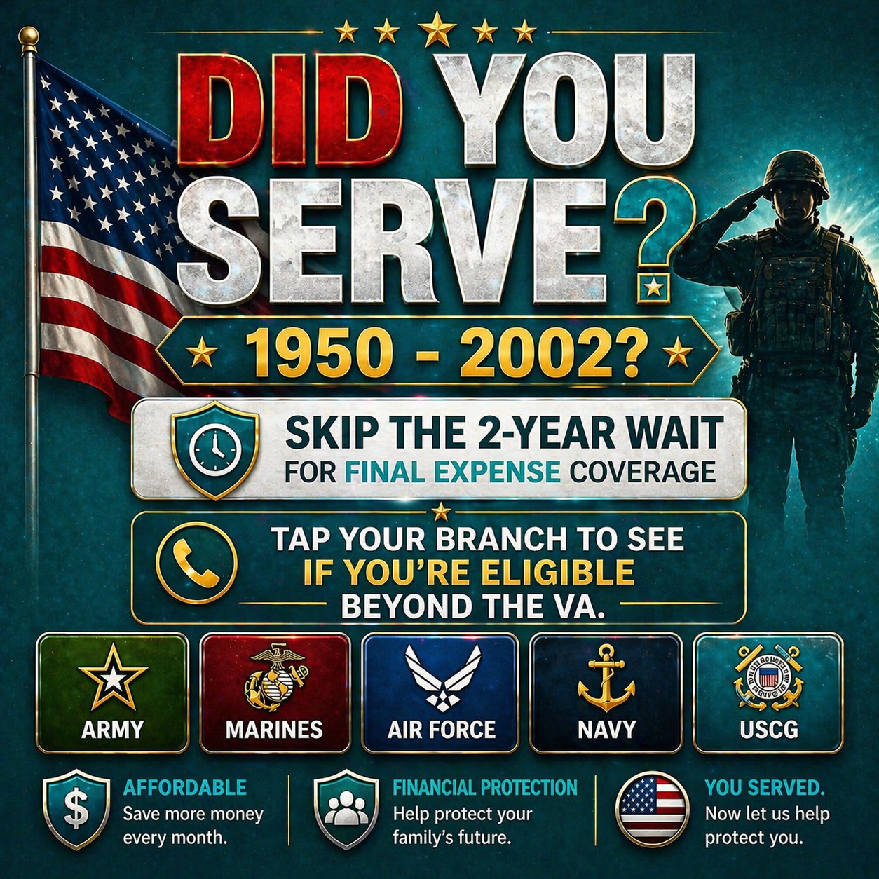 Assistance 4 Heroes Facebook ad